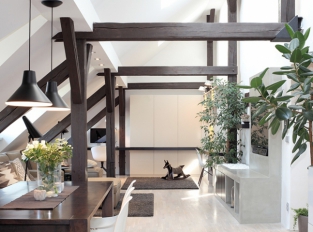 Slezská - obývací pokoj