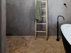 Koupelna v domě na Ibize