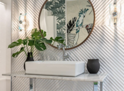 3D krytina v koupelně