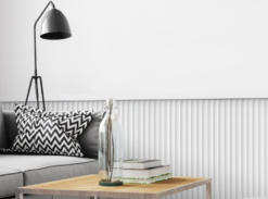 Obývací pokoj s 3D krytinou