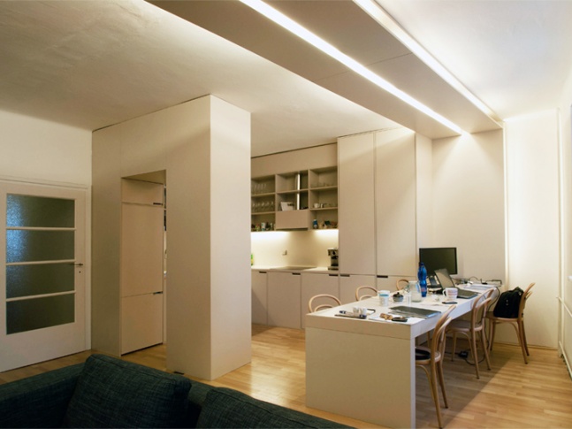 interiér bytu v Jihlavě