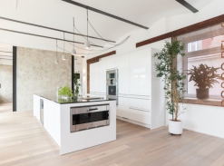 Loft ve Vídni / kuchyně