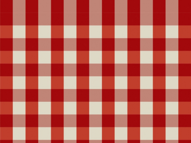 Checkered red