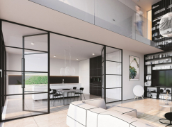 Hliníková otevíravá stěna DIGERO SWING