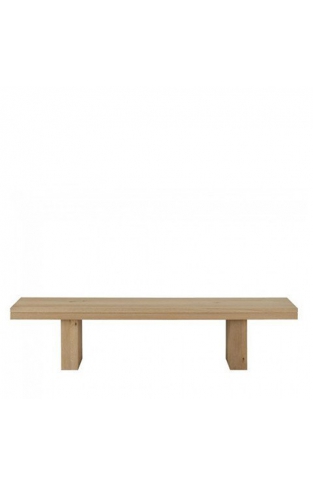Double Oak Bench
