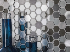 Mosaic - Fusion Hexagon Steel Mix
