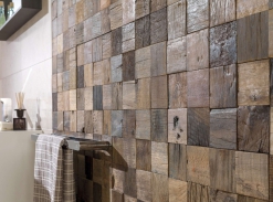 Mosaic - Wood Square Aged