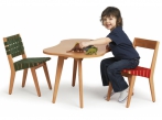 Child´s Risom Side chair and stool Child´s Risom Side chair and stool
