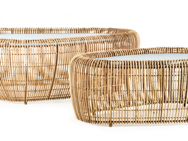 Yoda Coffee Table Kenneth Cobonpue konferenční stoly Yoda Coffee Table (118 x 41 x 83)