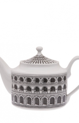Tea pot Architettura black/white