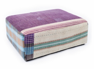 Otoman Hay Mags Antique Quilt