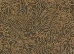 Tapeta Coral Dark Green