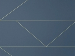 Tapeta Lines Dark Blue