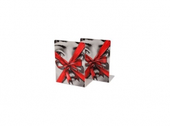 Bookends Gift Tema e Variazioni black/white/red