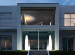 Svítící váza NICOLE 175 LIGHT