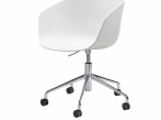 About A Chair With Gaslift- AAC52 AAC52 White