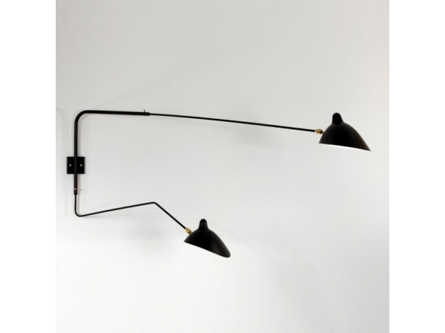 Serge Mouille Wall Lamp 