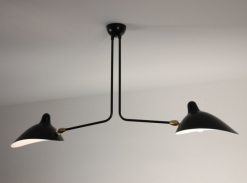 Závěsná lampa Serge Mouille P2B