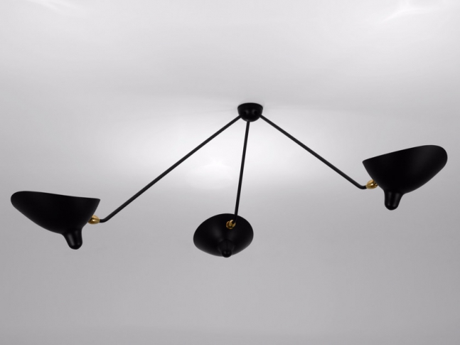 Závěsná lampa Serge Mouille PAR3B 