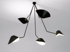 Závěsná lampa Serge Mouille PAR5BC