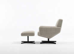 Křeslo a podnožka BOOMERANG