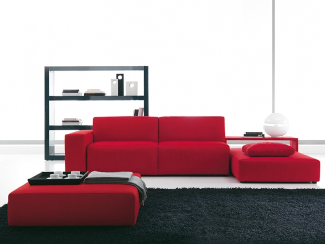 Brera Sofa Brera v látce - červená