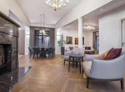 Podlaha Frevini Chevron Coconut