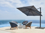 Slunečník Cane-line Hyde Luxe Tilt Parasol 