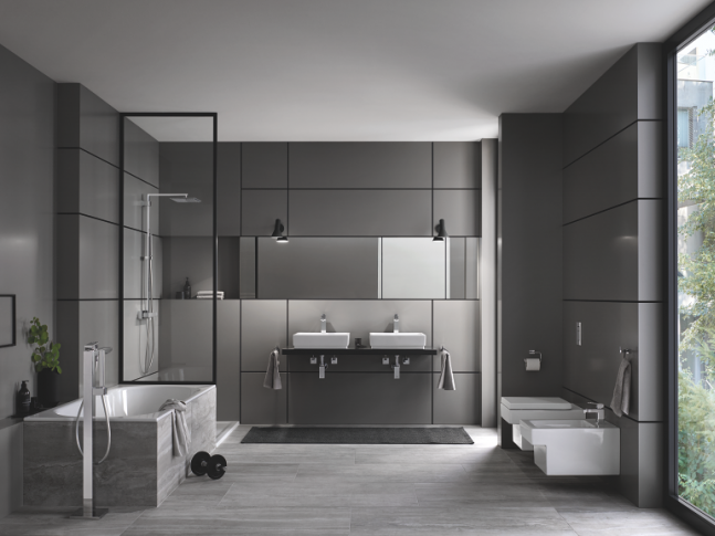 Kompletní koupelnová řešení GROHE Cube 