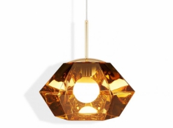 Cut Short Pendant Gold