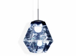 Cut Tall Pendant Smoke