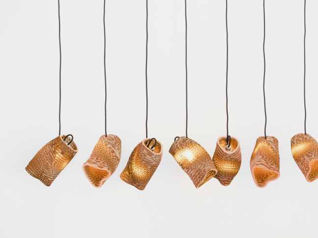 Závěsná svítidla - murmurations installations