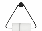 Držák na toaletní papír BLACK TOILET PAPER HOLDER 