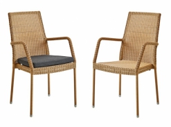 Židle s područkami Cane-Line Newman