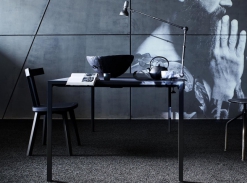 Zátěžový koberec s kovovým leskem