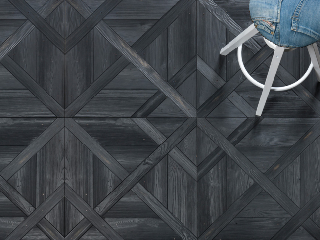 Dřevěná podlaha Vintage Pattern 