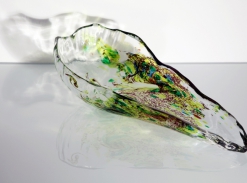 Motýlí křídlo - skleněná mísa