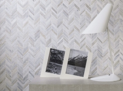 Mosaico Constellation Chevron White