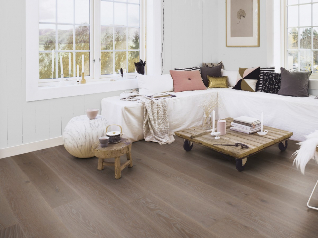 Podlaha Oak India Grey 