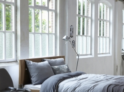 LOOOOX povlečení šedé stříbrný okraj double