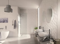 Obklad Manila deco blanco