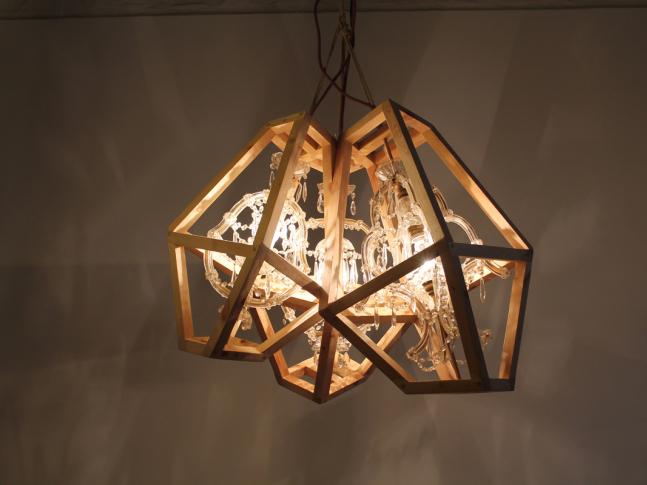 Závěsná lampa Crystal 