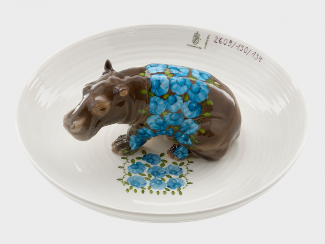Bowl with Hippopotamus mísa s hrochem