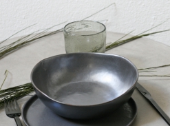 LOOOOX salátová miska černý porcelán