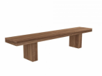 TEAK DOUBLE BENCH 