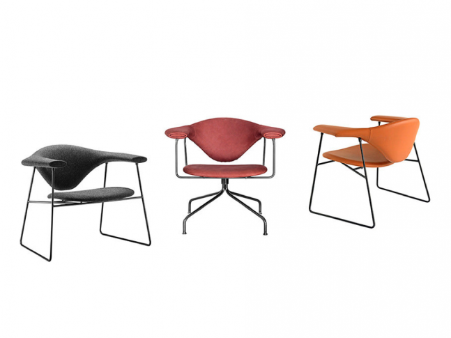 Křeslo Gubi Masculo Lounge