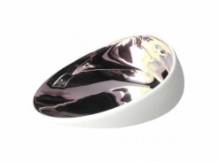 Cookplay Jomon mini porcelánová miska stříbrná