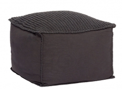 Pouf Hübsch Interior hranatý