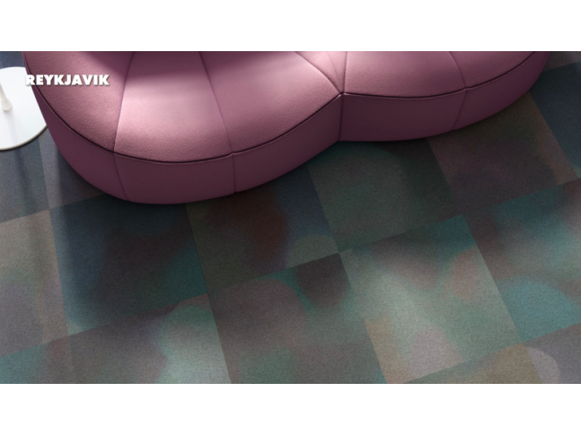 Koberce Freestile - Reykjavik Kobercové čtverce s inovativním designem Reykjavik od Object Carpet.