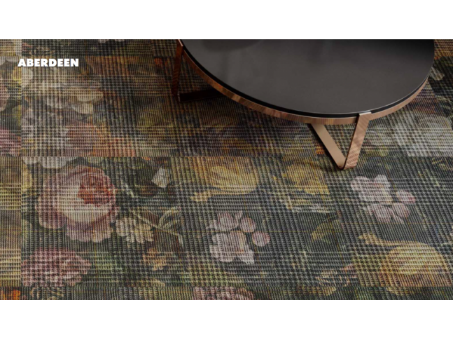 Koberce Freestile - Aberdeen Kobercové čtverce s inovativním designem Aberdeen od Object Carpet.